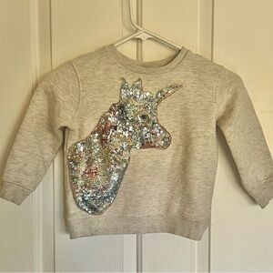 Zara Kids Sweatshirt with Sequins